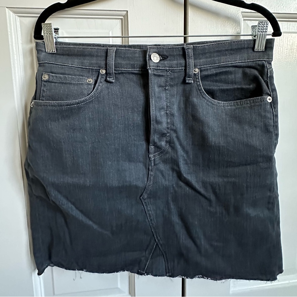 Rag & Bone Denim Mini Skirt - Picture 1 of 3